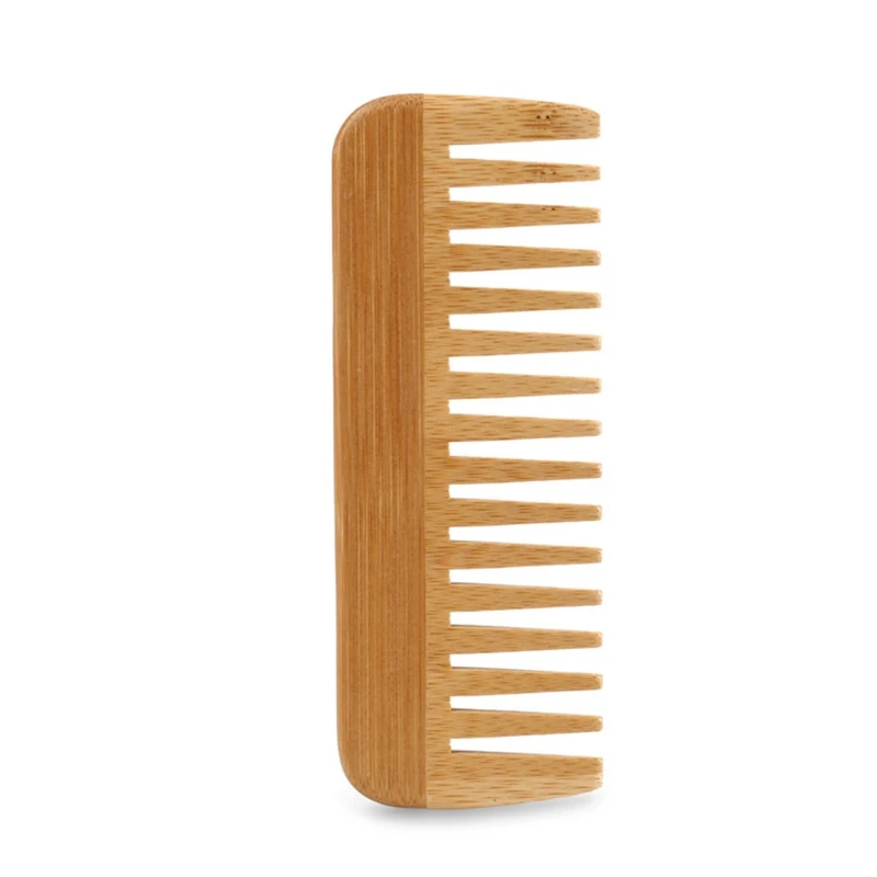 Detangling Wide Comb - Peine de dientes anchos de bambú
