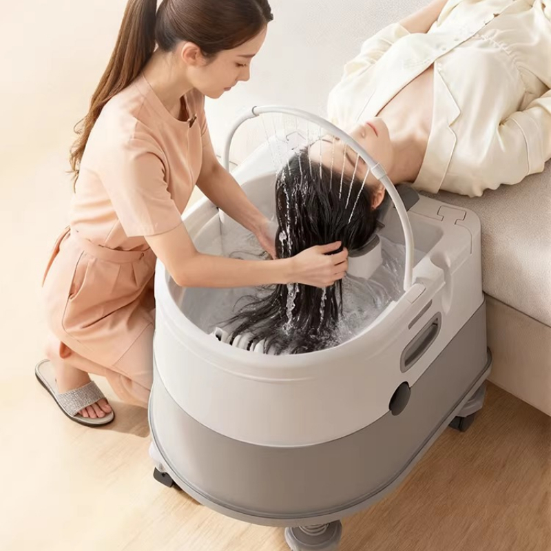 Hair Care Hospital - Lavabo Portátil para el Cabello, Bandeja