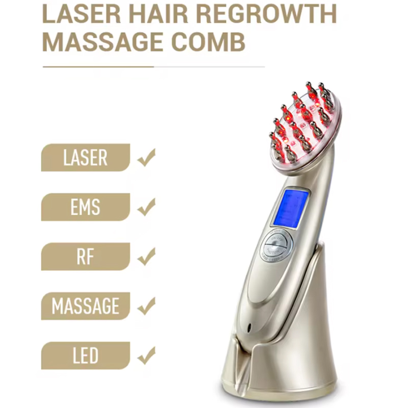 Hair Care For Hair Loss - Peine eléctrico láser para el crecimiento