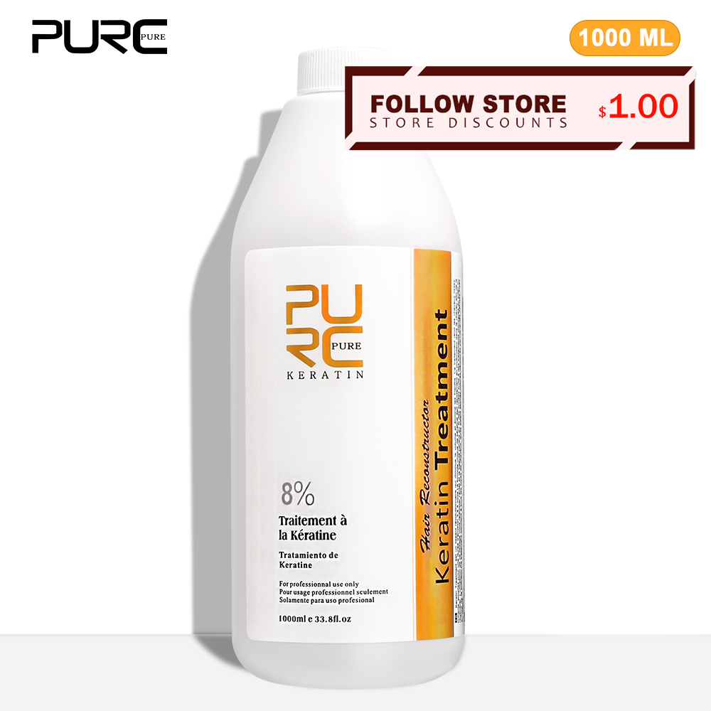 Hair Care Keratin Treatment - PURC 8% tratamiento suavizante de queratina