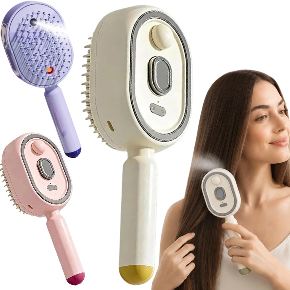 Hair Care Is Self Care - Peine de Masaje Multifuncional, Masajeador Eléctrico
