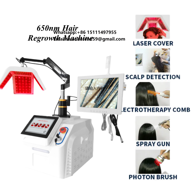 Hair Care For Hair Loss - Máquina 5 en 1 de 650nm