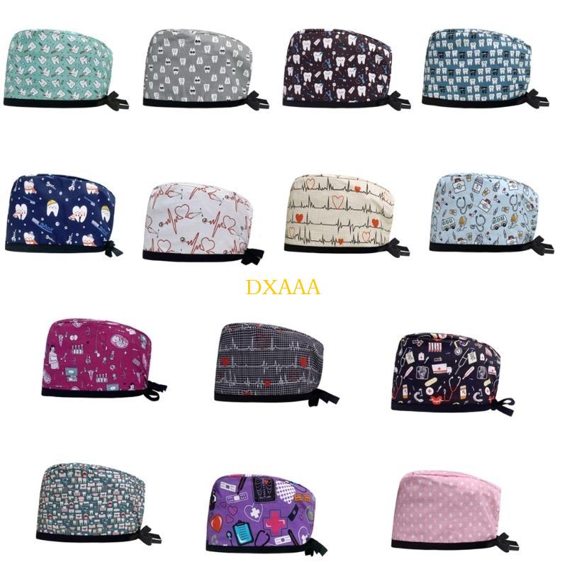 Hair Care Hospital - DXAA Gorro médico con estampado para