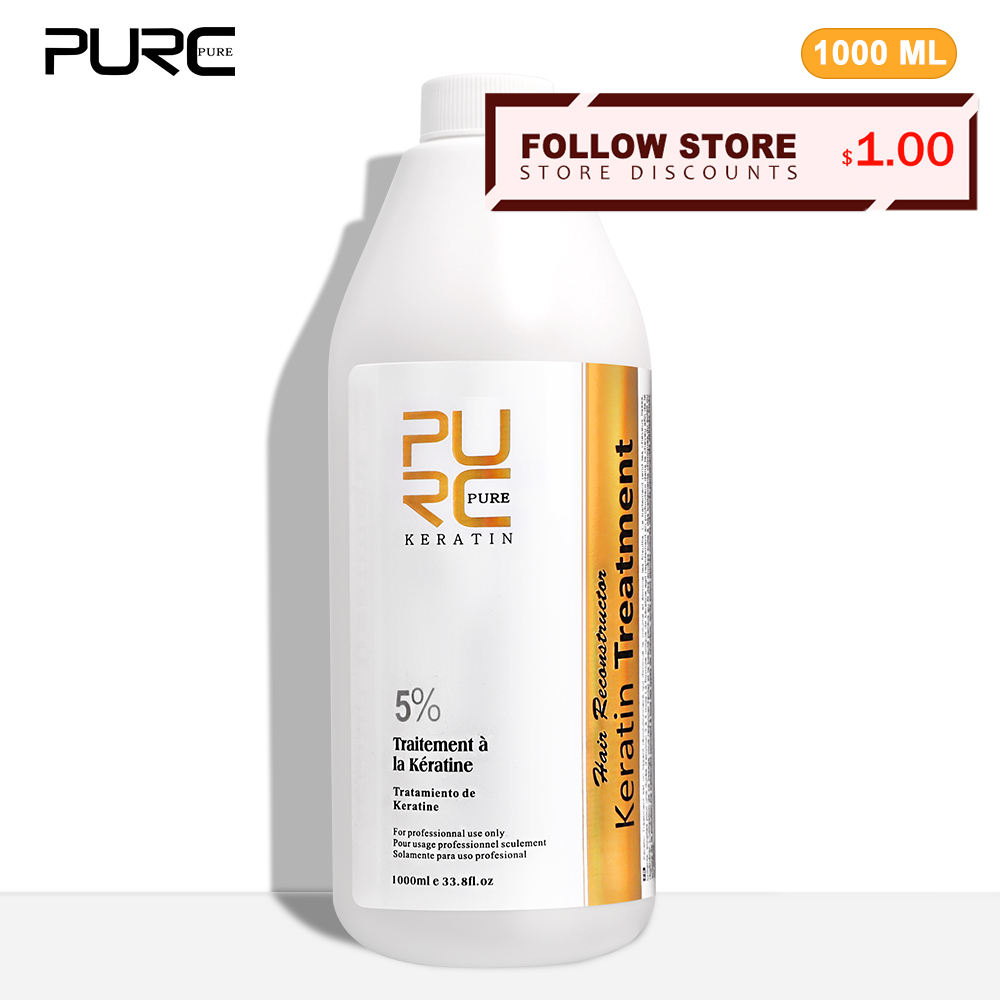 Hair Care Keratin Treatment - PURC-tratamiento alisador de queratina 5%, eliminación