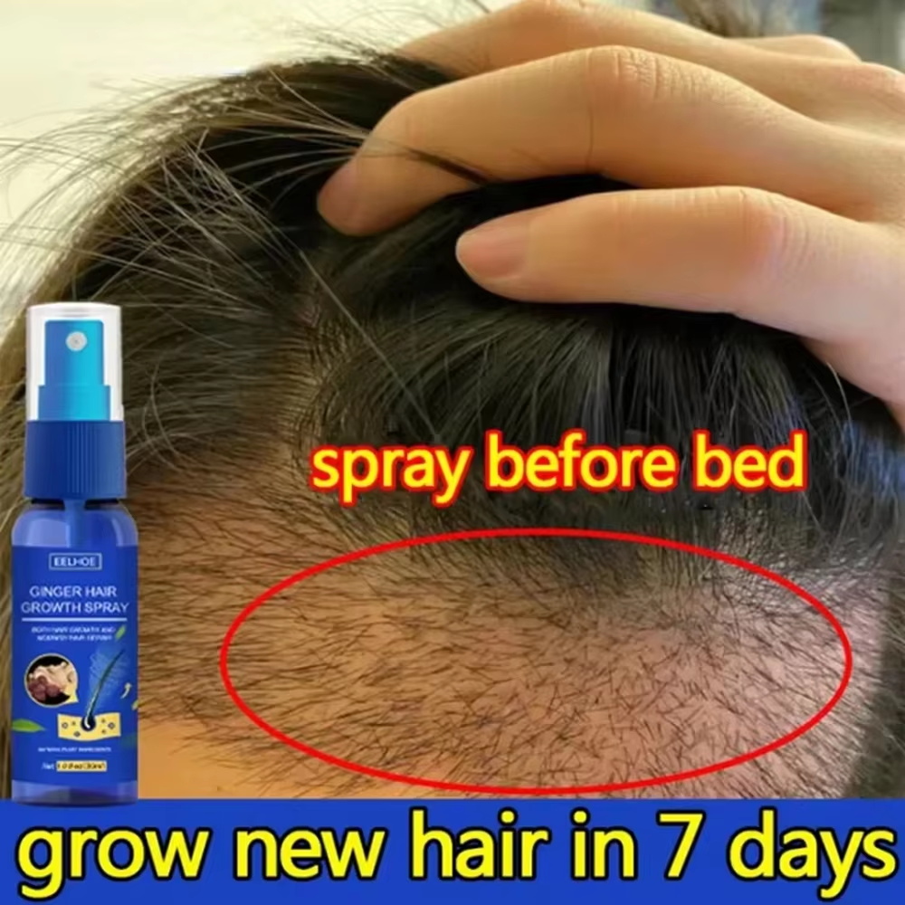 Hair Care For Hair Loss - Spray de Crecimiento Rápido del Cabello