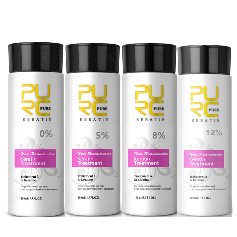 Hair Care Keratin Treatment - PURC-tratamiento de queratina brasileña para el