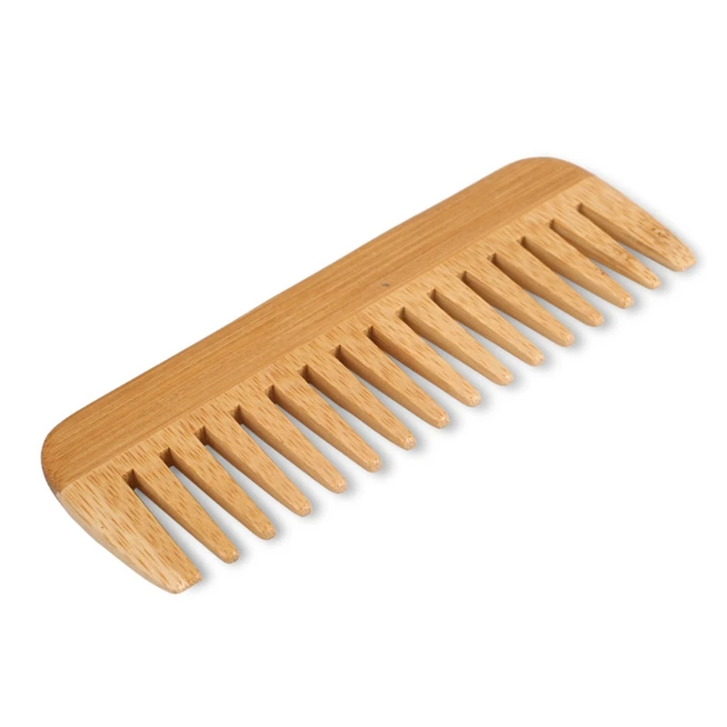 Peine de dientes anchos de bam - Detangling Wide Comb reseña y precio