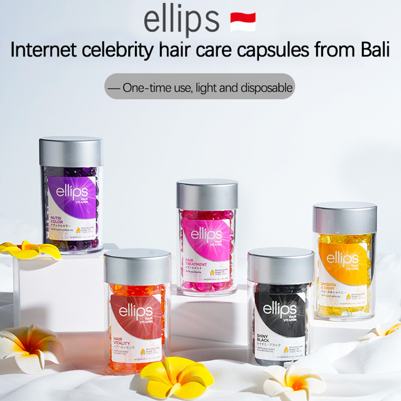 Indonesia ELLIPS cabello vitam - Hair Care Ellips reseña y precio
