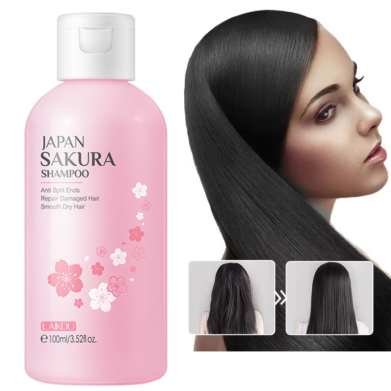 LAIKOU Japón Sakura champú rep - Hair Care Dandruff reseña y precio