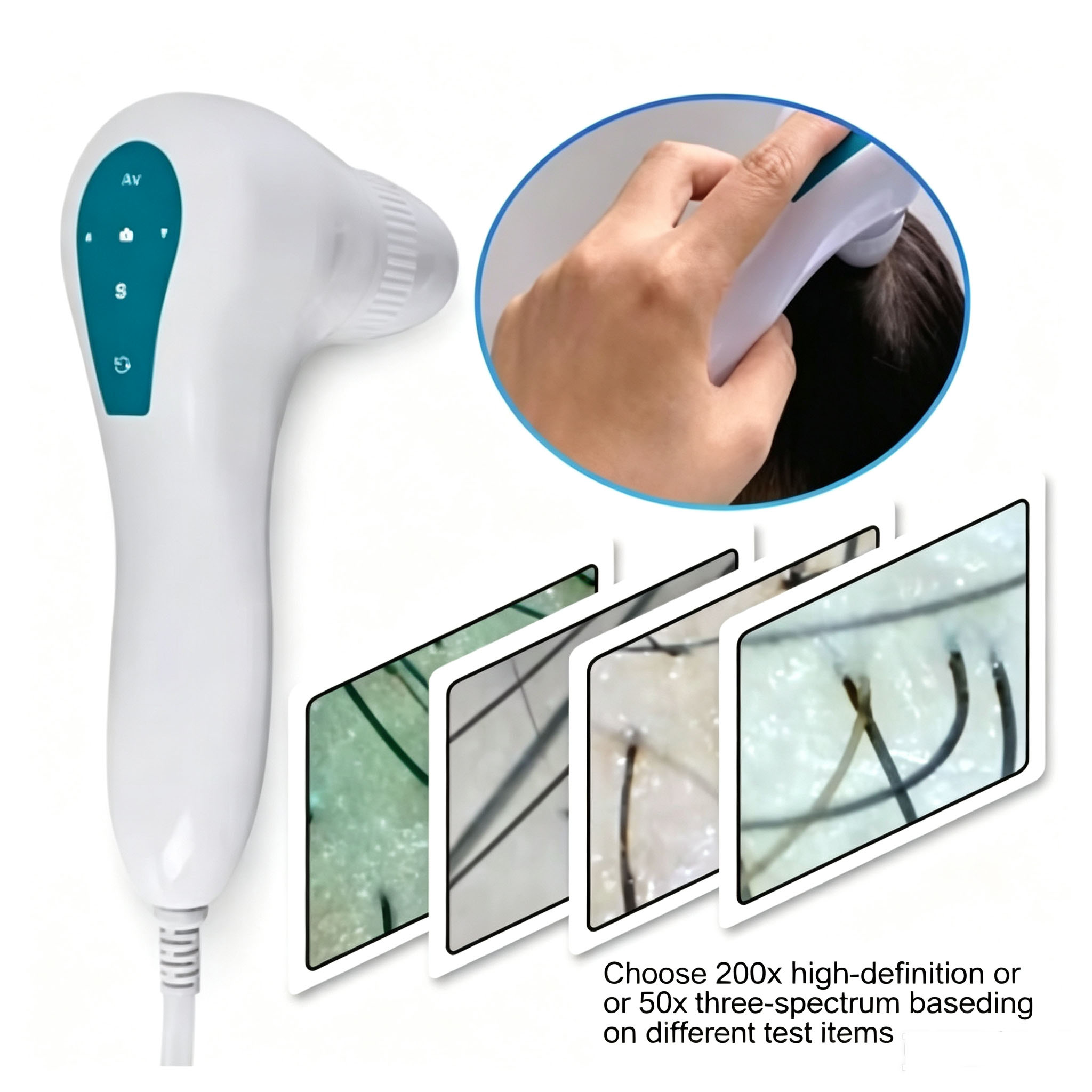 Detector de Folículos Capilare - Hair Care For Hair Loss reseña y precio
