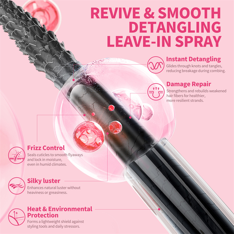 Spray Acondicionador Sin Enjua - Hair Care Keratin Treatment reseña y precio