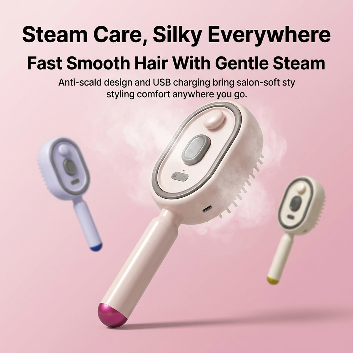 Peine Eléctrico Autolimpiante  - Hair Care Is Self Care reseña y precio