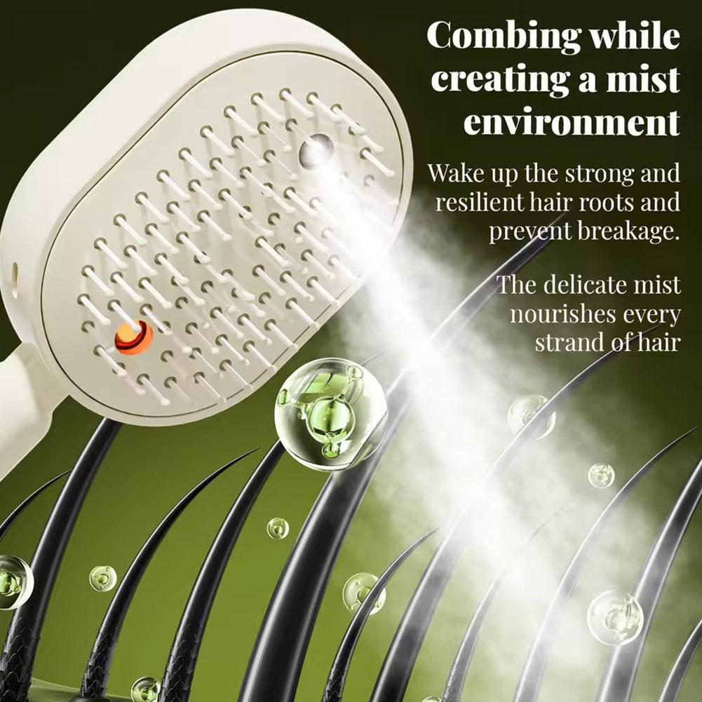 Peine Eléctrico de Masaje con  - Hair Care Is Self Care reseña y precio
