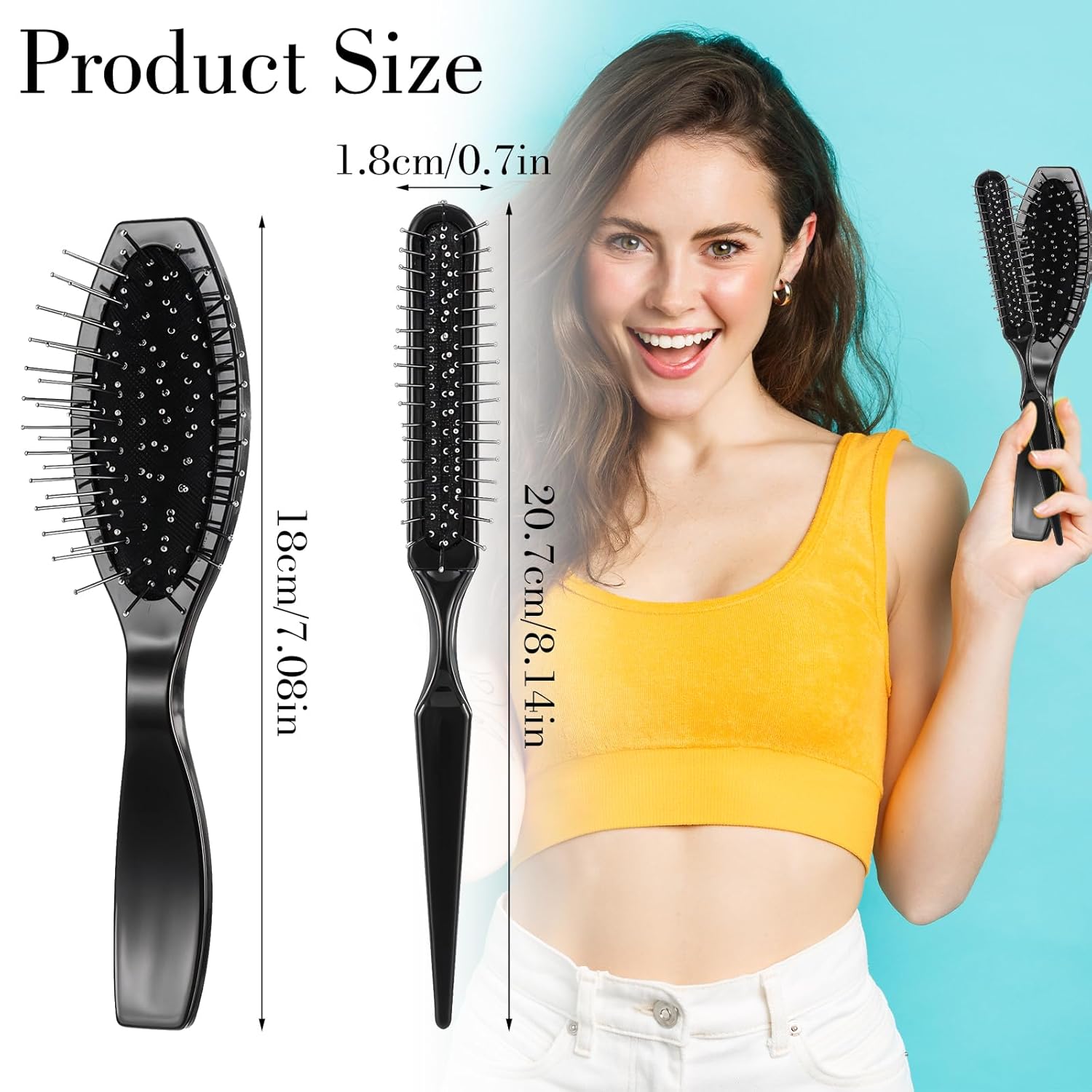 Juego de cepillos para pelucas - Detangling Wide Comb reseña y precio