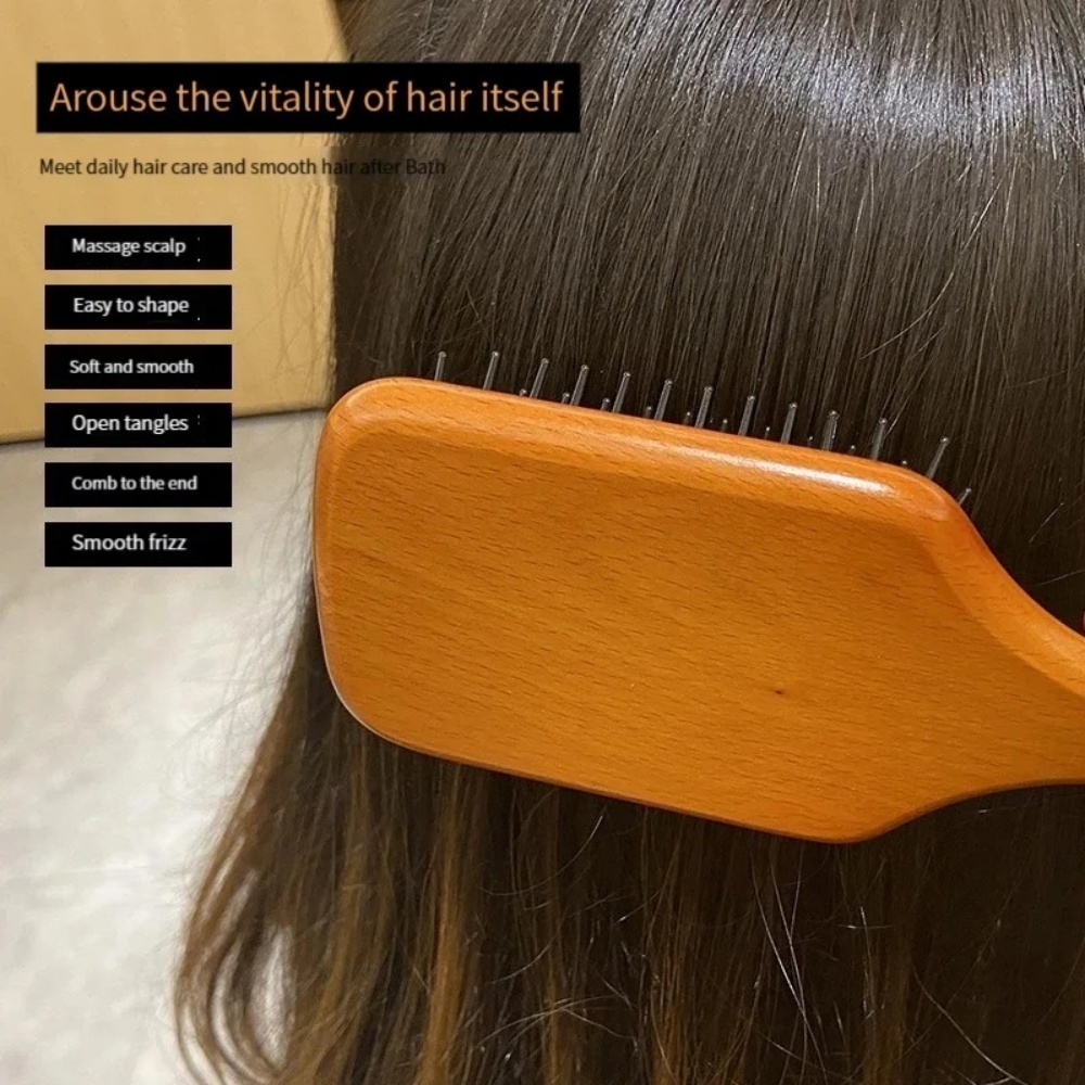 Peines con cojín de aire de di - Detangling Wide Comb reseña y precio