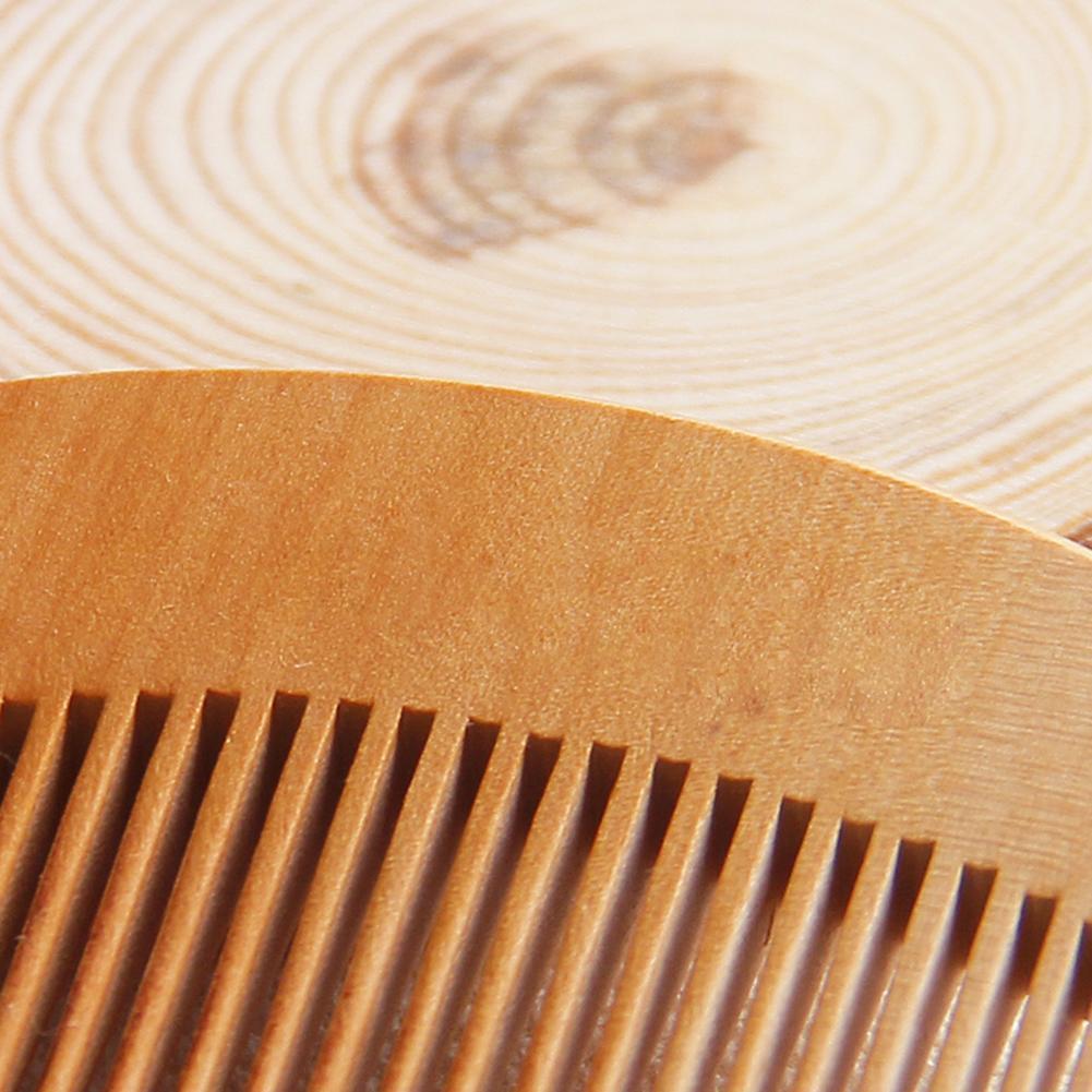 Peine de madera de melocotón 1 - Hair Care Dandruff reseña y precio