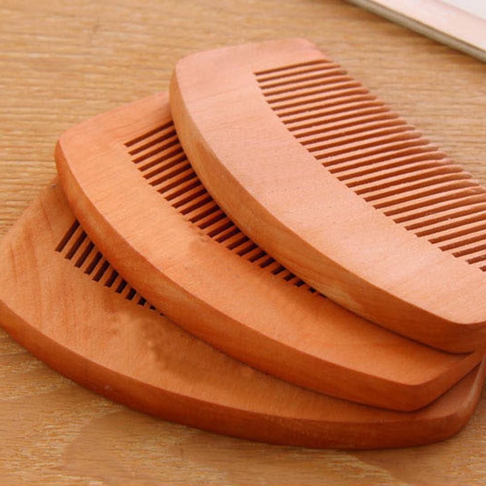 Peine de madera de melocotón 1 - Hair Care Dandruff reseña y precio