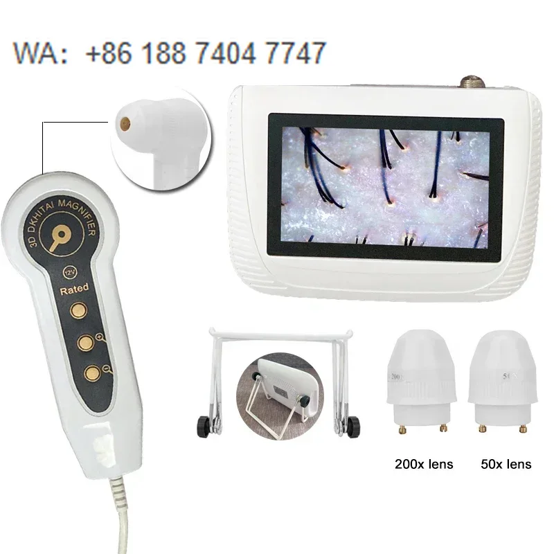 Analizador de Piel Portátil, D - Hair Care Hospital reseña y precio