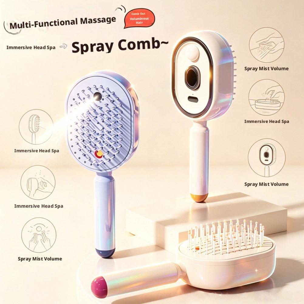 Set de Peine Eléctrico con Pul - Hair Care Is Self Care reseña y precio