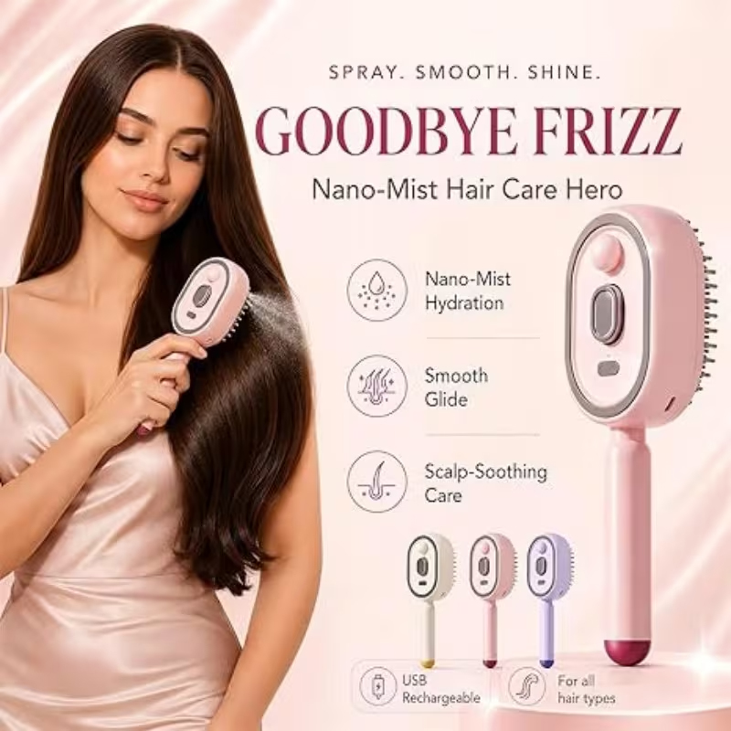 Cepillo de Masaje Eléctrico co - Hair Care Is Self Care reseña y precio