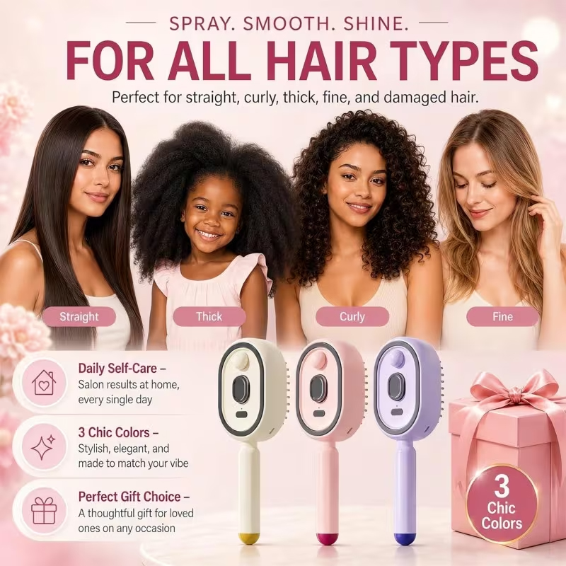 Cepillo de Masaje Eléctrico co - Hair Care Is Self Care reseña y precio