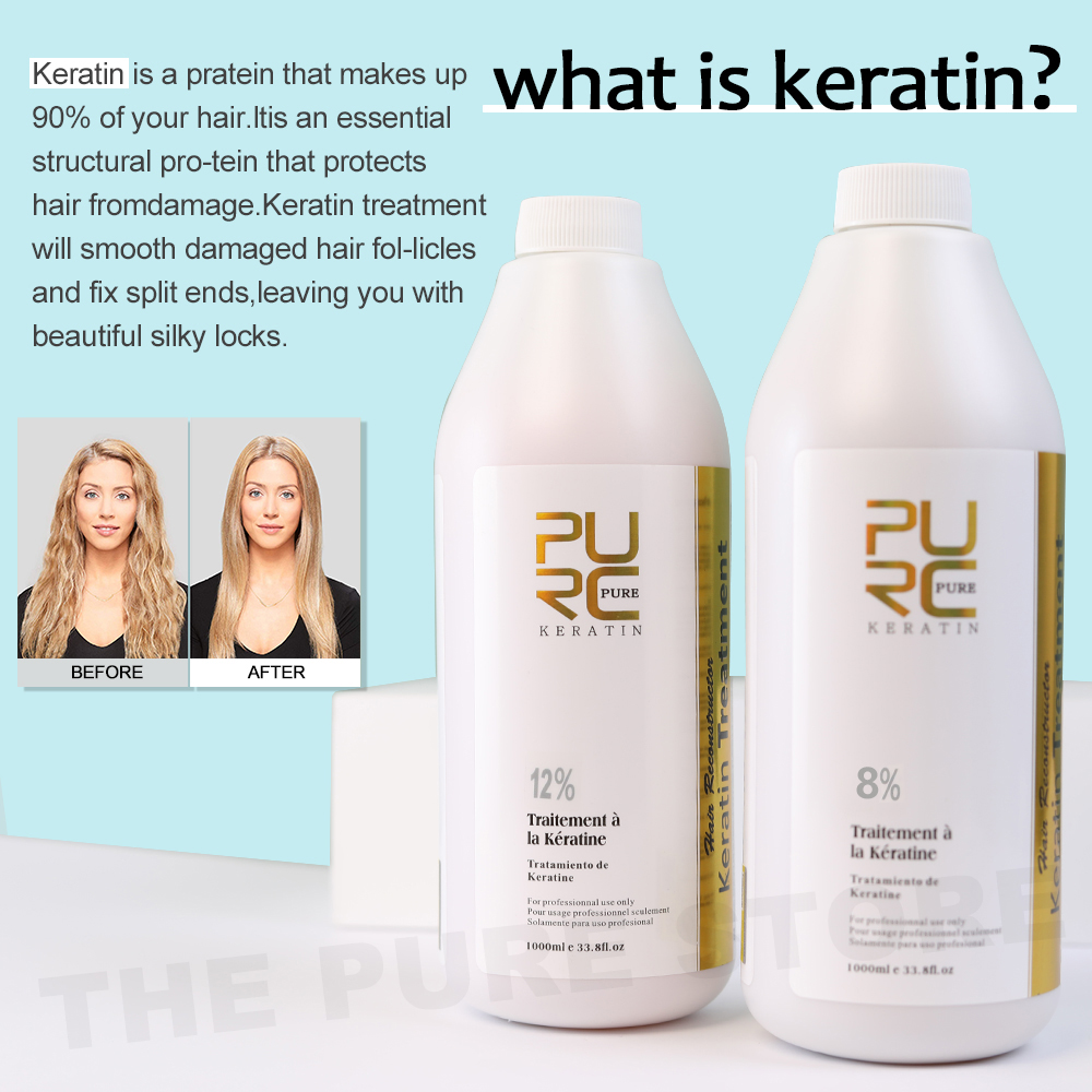 PURC-tratamiento alisador de q - Hair Care Keratin Treatment reseña y precio