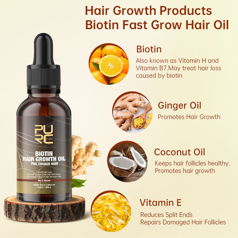 PURC Biotina aceite para el cr - Hair Care Keratin Treatment reseña y precio