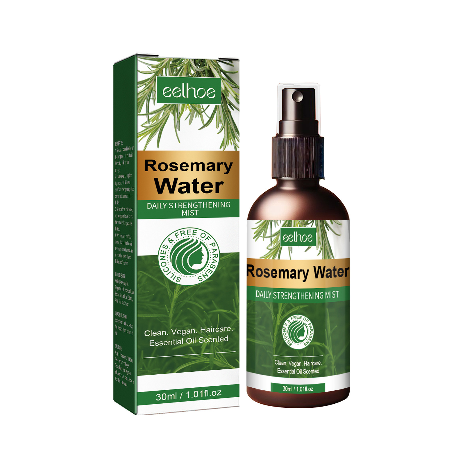 Spray de romero para el cabell - Hair Care For Hair Loss reseña y precio