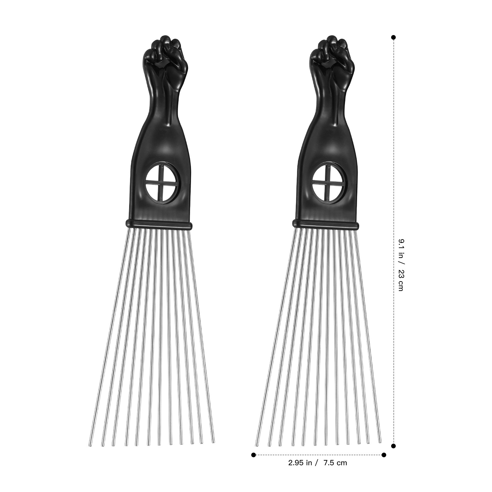 2 Peines para Peinar el Cabell - Detangling Wide Comb reseña y precio