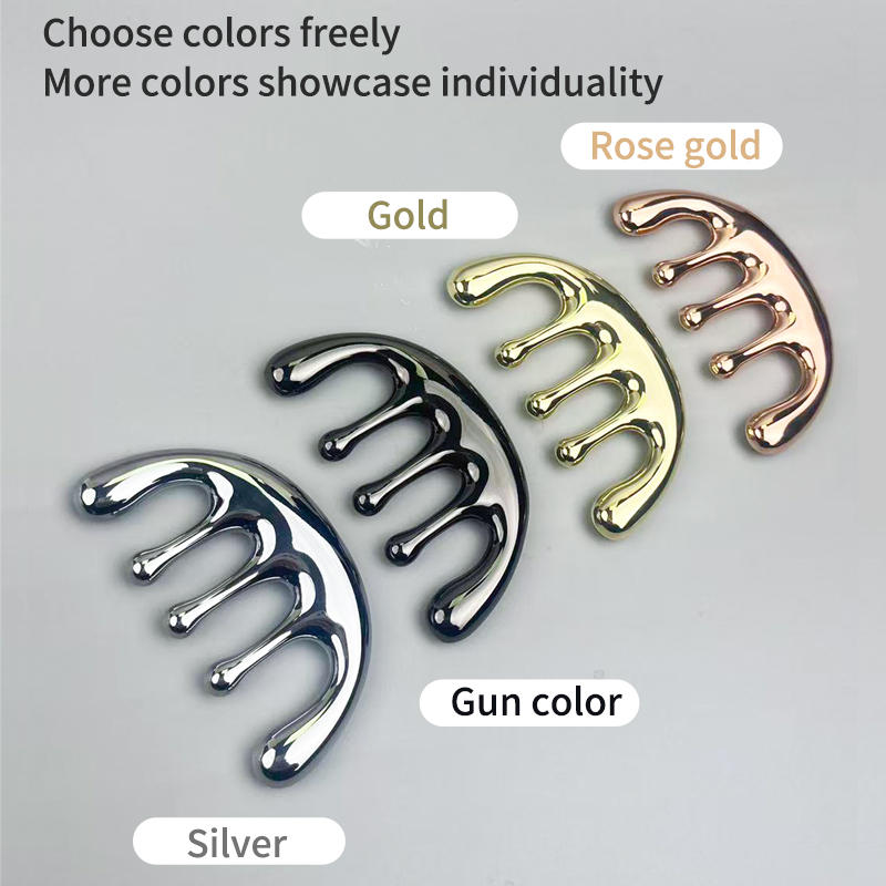 Peine de masaje de Metal de ci - Detangling Wide Comb reseña y precio